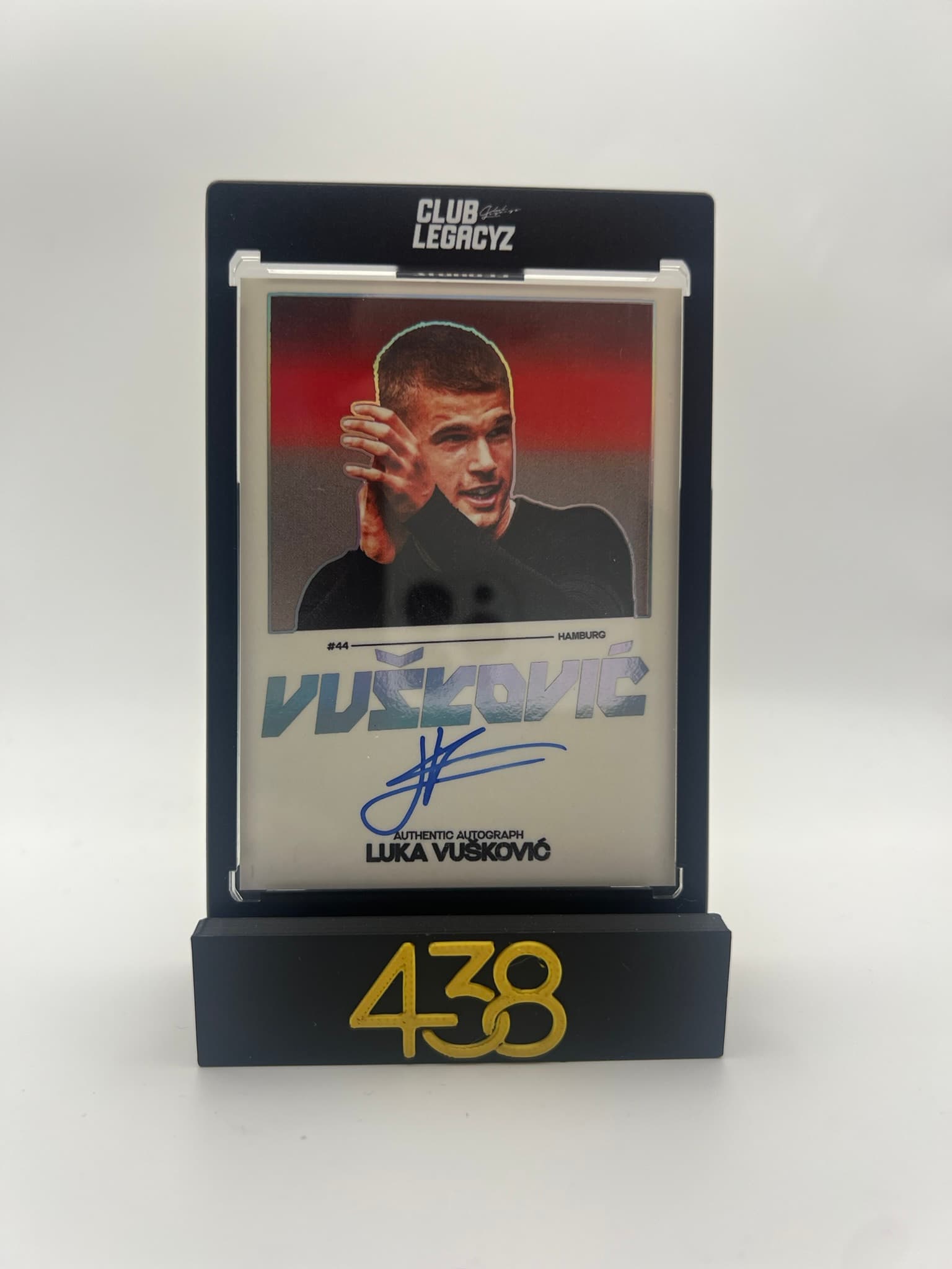 Luka Vuskovic Hyperframe On Card Autograph 4/10